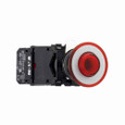 Eaton E22GD2 22.5 mm Non-metallic Heavy-Duty Actuator Push-Pull Operator,Standard Actuator,Red,Chrome Beze,Plastic,Illuminated,No light unit,Two-position,Maintained push and pull,E22 Series