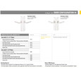Emtek Emtek 16B4 Multi Point Lock Trim (Door Config #6) - Stainless Steel Plates, Modern Style (2" x 10"), Non-Keyed Fixed Handle Outside, Operating Handle Inside (for Semi-Active Door) EMTEK-16B4-SS
