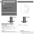 Emtek Emtek 1721 Multi Point Lock Trim (Door Config #7) - Sandcast Bronze Plates, Arched Style (2" x 10"), Keyed with American Cylinder Hub ABOVE Handle EMTEK-1721