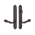 Emtek Emtek 1833 Multi Point Lock Trim (Door Config #8) - Lost Wax Cast Bronze Plates, Tuscany Style (1.5" x 11-1/8"), Non-Keyed American Style Thumbturn Inside EMTEK-1833