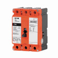 Eaton E2FM100RM E2 mining complete molded case circuit breaker, F-frame, E2FM, Complete breaker, Non-interchangeable magnetic only trip, 300-1000A trip rating, Three-pole, 100A, 1000Y/577 Vac, 250 Vdc, Line and load, Mining