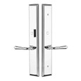 Emtek Emtek 1L1M22 Multi Point Lock Trim (Large Multi Point Entry Set) - Brass Plates, Melrose Style (2.9" x 17.5"), Non-Keyed Passage EMTEK-1L1M22