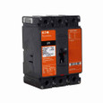 Eaton E2F3030U62 E2 mining complete molded case circuit breaker, F-frame, E2F, Complete breaker, Non-interchangeable mag. only trip, 90-300A trip rating, Three-pole, 30A, 250 Vdc, Line/load, 110-127 Vac rear w/right pigtail