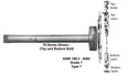 Detex Detex 7003CV/7103CV Advantex 70/71 Series Concealed Vertical Rod Device, Key Retracts Latch Pull Trim DTX-7003CV/7103CV