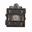 Eaton E30EM E30, 30.5 mm, Square Multifunction, NEMA 3, 3R, 4, 12, 13, Illuminated, Momentary with interlock (top and bottom), Two button, Incandescent, full voltage light unit, 120 Vac/dc light unit, 120PSB