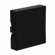 Eaton E30KA400 E30 pushbutton E30, Button, 30.5 mm, Square Multifunction Watertight/Oiltight, Used with Pushbutton, square multifunction, Type A, extended, Yellow actuator, Blank legend, 3/16 inch high letter size
