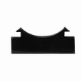 Eaton E30KM1STAMP E30 pushbutton legend plate, E30 series, Square Multifunction Legend Plate, Black, Legend: Custom engraved legend, Standard