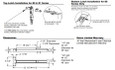 Detex Detex 8003CV/8103CV Advantex 80/81 Series Concealed Vertical Rod Device, Key Retracts Latch Pull Trim DTX-8003CV/8103CV