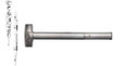 Detex Detex 8003CV/8103CV Advantex 80/81 Series Concealed Vertical Rod Device, Key Retracts Latch Pull Trim DTX-8003CV/8103CV