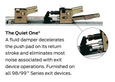 Von Duprin XP98-F/XP99-F Series Rim Fire Exit Device - 3-Foot