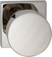 Interior Modern Knob Latchset with Square Rose