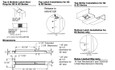 Detex Detex 8201DV/8301DV Advantex 82/83 Series Concealed Vertical Rod Device, Blank Escutcheon DTX-8201DV/8301DV