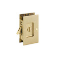 Emtek Emtek 2108 Modern Rectangular Pocket Door Lock (2-1/2" x 4-1/2") - Privacy EMTEK-2108