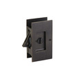 Emtek 2108 Modern Rectangular Pocket Door Lock (2-1/2" x 4-1/2") - Privacy