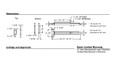 Detex Detex 2002C/2102C Advantex 20/21 Series Surface Vertical Rod Device, Dummy Pull Trim DTX-2002C/2102C