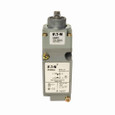 Eaton E50AT2 E50 NEMA heavy duty plug-in limit switch,Assembly,Screw Terminals,10A at 240Vac,1A at 250Vdc,E50DT2,E50DT2,Top Pushbuttn,1NO-1NC,Die cast zinc,NEMA 1,3,3S,4,4X,6,6P,13,IP67,10A contin,1A,14°to201°F,E50 Heavy Duty Plug In