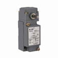 Eaton E50AL1 E50 NEMA heavy duty plug-in limit switch,Assembly,Screw Terminals,10A at 240 Vac,1A at 250 Vdc,E50DL1,E50DL1,Side rotary,1NO-1NC,Die cast zinc,NEMA 1,3,3S,4,4X,6,6P,13,IP67,10A continuous,1A,10° to 200°F,E50 Heavy Duty Plug In