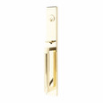 Emtek Emtek 4216 Hercules Smooth Full Length Single Cylinder Entrance Handleset - Brass Tubular EMTEK-4216