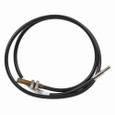 Eaton E51KE423 Photoelectric Sensor Fiber Optic Cable, E51, Fiber Optic, Straight, 3 ft, Threaded