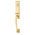 Emtek Emtek EMP4414 Adams Single Cylinder Entrance Handleset - Brass Tubular - EMPowered Upgrade EMTEK-EMP4414