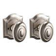 Baldwin Estate 5077 Bethpage Privacy Knob with R027 Rose