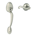 Schlage Residential Schlage Residential FE285 - Plymouth Lower Handle Set for Schlage Deadbolts with Flair Interior Lever SCR-FE285-NONKEYED-PLY-FLA