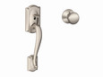 Schlage Residential Schlage Residential FE285 - Camelot Lower Half Handleset for Schlage Deadbolts with Plymouth Knob SCR-FE285-NONKEYED-CAM-PLY