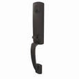 Schlage Residential FCT58 - Custom 3/4 Trim Greenwich Exterior Active Handleset Only with C Keyway