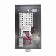 Eaton ECC03C1ABA C30CN mechanically held lighting contactor, 30 A, 110 V/50 Hz, 120 V/60 Hz, 30 A, NEMA 1, Painted steel, 12-pole, Electrically held, C30CN Series, Non-combination electrically and mechanically held