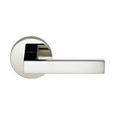 Omnia Omnia 930MD Privacy Interior Modern Lever Latchset with Modern Round Rose OMN-930MD-PR