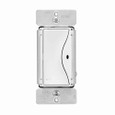 Eaton RF9601AW Z-Wave plus decorator switch, Power Failure Memory, 15A, 120V, Alpine white, 60 Hz, LED, CFL, incandescent, MLV, ELV, fluorescent, and halogen, Single-pole, Three-way, Multi-location, Used with RF9517
