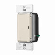 Eaton RF9601DLA Z-Wave plus decorator switch, Power Failure Memory, 15A, 120V, Light almond, 60 Hz, LED, CFL, incandescent, MLV, ELV, fluorescent, and halogen, Single-pole, Three-way, Multi-location, Used with RF9517