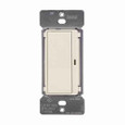 Eaton RF9601DLA Z-Wave plus decorator switch, Power Failure Memory, 15A, 120V, Light almond, 60 Hz, LED, CFL, incandescent, MLV, ELV, fluorescent, and halogen, Single-pole, Three-way, Multi-location, Used with RF9517
