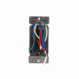 Eaton RF9601DW Z-Wave plus decorator switch, Power Failure Memory, 15A, 120V, White, 60 Hz, LED, CFL, incandescent, MLV, ELV, fluorescent, and halogen, Single-pole, Three-way, Multi-location, Used with RF9517