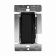 Eaton RF9537-NDBK Z-Wave dimmer switch, Black, Single pole, 120 Vac, Electronic Low Voltage, Dimmer switch, 1000W, 3-way, 4-way, 32°F to 104°F (0°C to 40°C) 738999