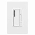 Eaton RF9640-NDW Z-Wave plus dimmer switch, White, Single pole, 120 Vac, 300W Dimmable LED/CFL, 600W Incandescent, Halogen, Magnetic Low Voltage, Electronic Low Voltage, Dimmer switch, Multi-location, 32°F to 104°F (0°C to 40°C) 757242