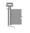Ives Ives 224HD Full Mortise Door Edge Protector Hinge IVE-224HD