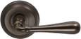Omnia 918 Single Dummy Interior Traditional Lever Latchset with 2-5/8" Rose