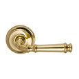 Omnia Omnia 752 Privacy Interior Traditional Lever Latchset with 2-5/8" Rose OMN-752-PR
