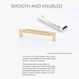 Emtek Emtek 4206 Hercules Smooth Full Length Dummy Set Entrance Handleset - Brass Tubular EMTEK-4206