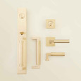 Emtek Emtek 4206 Hercules Smooth Full Length Dummy Set Entrance Handleset - Brass Tubular EMTEK-4206