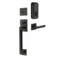 Emtek Emtek EMP4214 Hercules Smooth Sectional Single Cylinder Entrance Handleset - Brass Tubular - EMPowered Upgrade EMTEK-EMP4214
