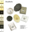 Emtek Emtek EMP8455 Low Profile Deadbolt - Classic Brass - Single Cylinder - EMPowered Upgrade EMTEK-EMP8455