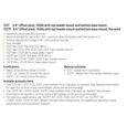 Ives 7227 Fire-Rated Stainless Steel Offset Pivot Set with 700 lb Capacity and 3-Hour Rating