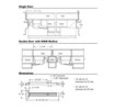 Detex 10 Advantex Series - 36" Wide Stile Extra Heavy Duty Rim Exit Device