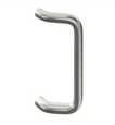 Ives 8145EZHD 45 Degree Offset Solid Brass Door Pull
