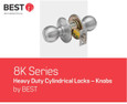 BEST BEST 8K Series - Special Function (DR) Double Cylinder Grade 1 Heavy Duty Knob Lock, SFIC Less Core BEST-8K-DR