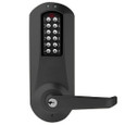 Dormakaba E-Plex 5051 Series Privacy Electronic Pushbutton Cylindrical Lever Lock