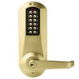 Dormakaba E-Plex 5051 Series Privacy Electronic Pushbutton Cylindrical Lever Lock
