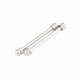 Emtek Emtek Decorative Hinge Tips for Solid Brass Hinges - Ball Tip Set (4 Tips Per Set) EMTEK-HINGE-TIPS-BALL
